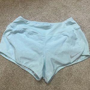 Nike powder blue petite shorts
